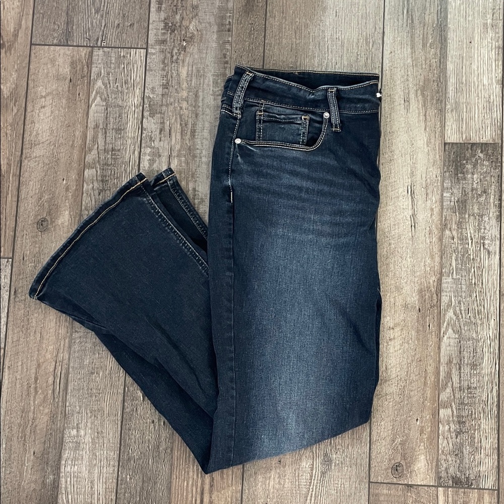 Silver Jeans Dark Blue Flare Women's Jeans